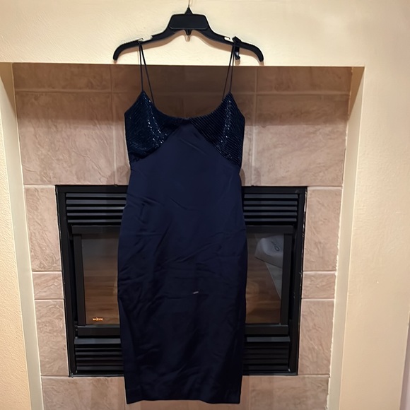 Cushnie Beaded Pencil Dress-Women - Picture 2 of 5